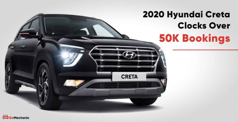 2020 Hyundai Creta Clocks over 50,000 Bookings in Just 4 Months