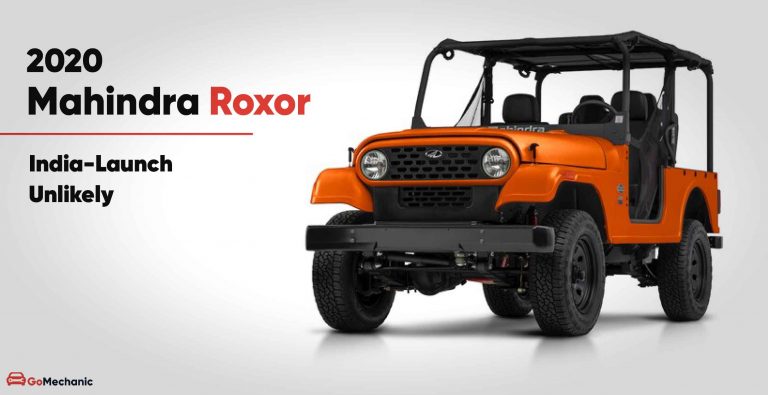 2020 Mahindra Roxor to get major design changes. India Launch Unlikely