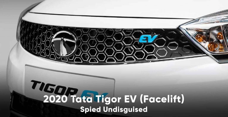 2020 Tata Tigor EV Facelift Resumes Testing After Lockdown Relaxations