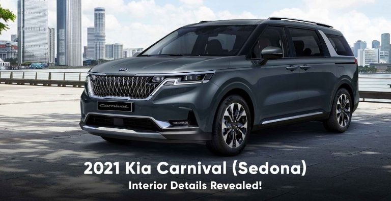 2021 Kia Carnival Interior Details Revealed