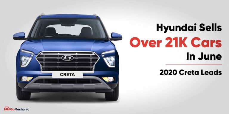 Hyundai Motors India Sells over 21,000 Cars in June 2020