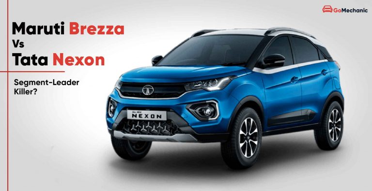 Tata Nexon vs Maruti Suzuki Vitara Brezza | Neck-to-Neck Comparison