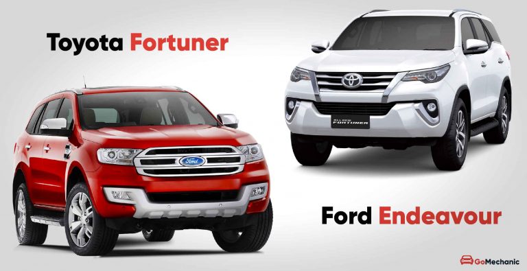 Toyota Fortuner vs Ford Endeavour | Battle in the BS6 Era