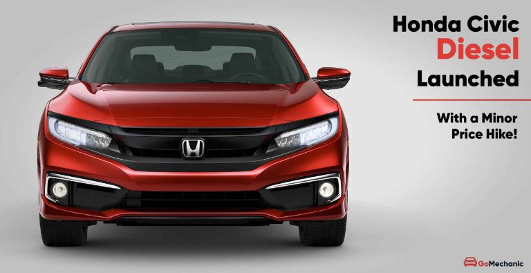 2020 BS6 Honda Civic Diesel Launched. Gets a Minor Price Hike