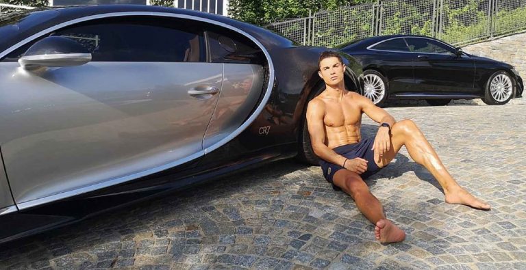Cristiano Ronaldo Buys a Bugatti La Voiture Noire worth 8.5 million Euros