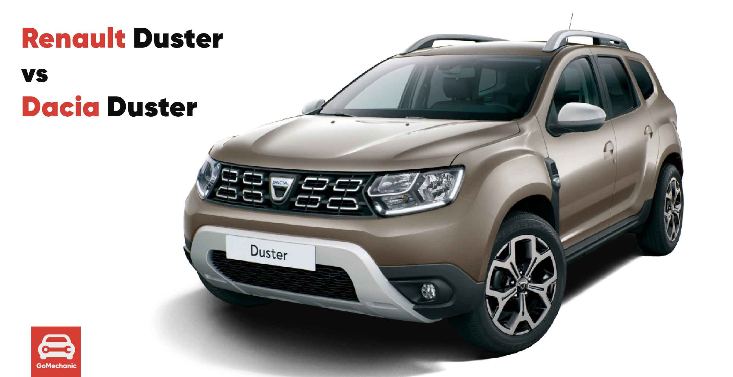 Renault Duster vs Dacia Duster