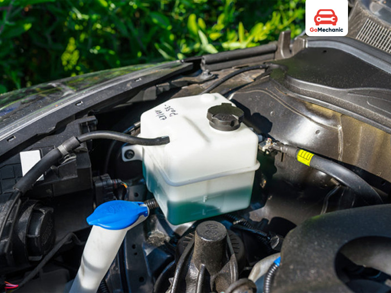 Check for Coolant Leaks underneath