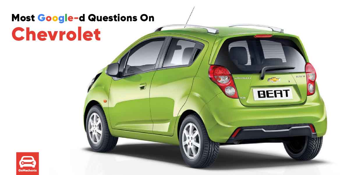 Chevrolet spark deals spare parts availability