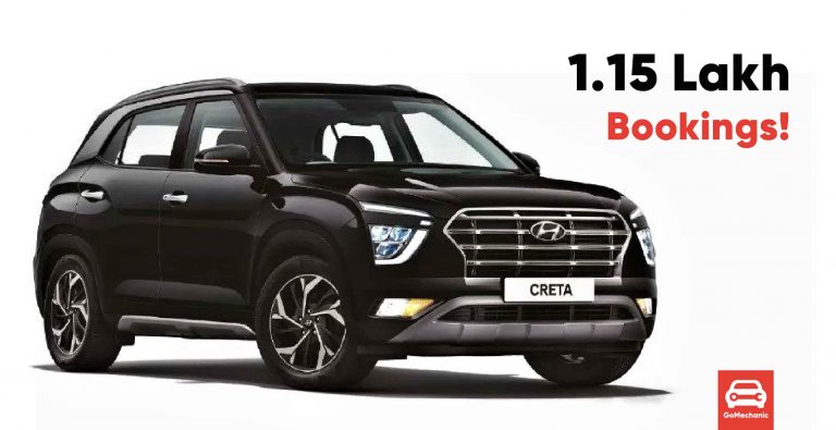 2020 Hyundai Creta Crosses 1.15 Lakh In Total Bookings