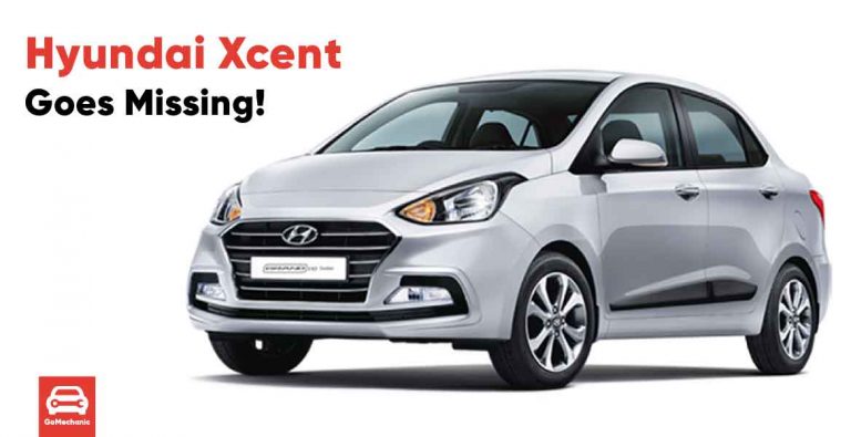 Hyundai Xcent Goes Missing from Official Website!?!