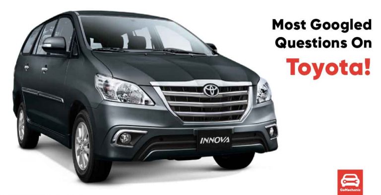 10 Most Googled Questions About Toyota In India, Answered!