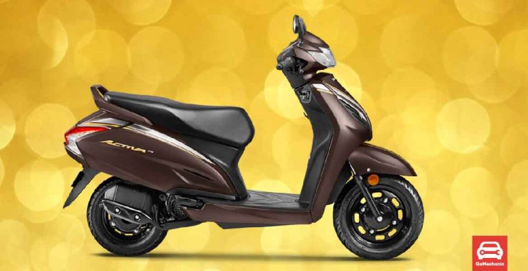 Honda Active 6G 20th Anniversary “Gold” Edition Launched