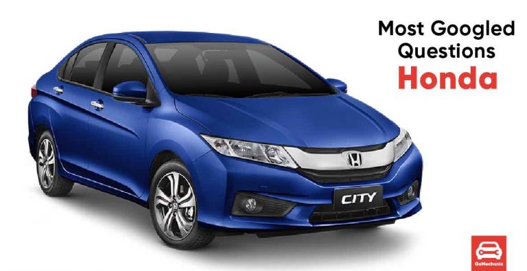 10 Most Googled Questions On Honda In India, Answered!