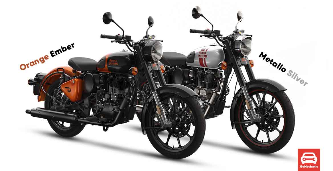 Royal Enfield Classic 350 Refreshed Gets New Colours