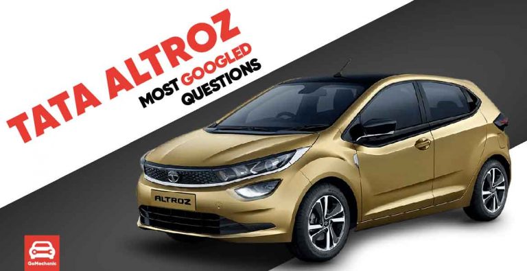 Top 10 Most Googled Questions About Tata Altroz