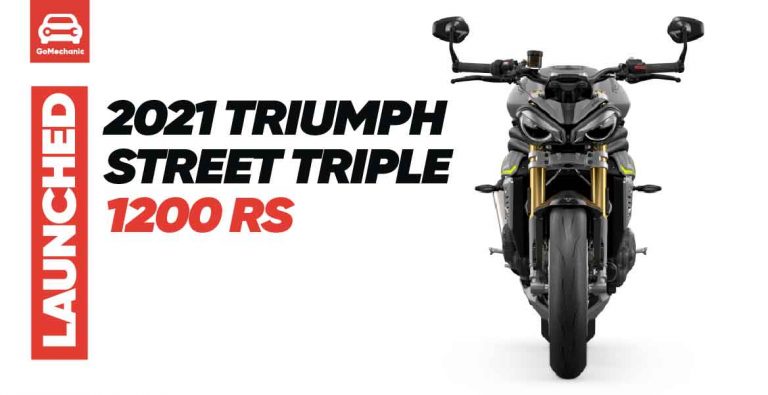 2021 Triumph Speed Triple 1200 RS Launched In India