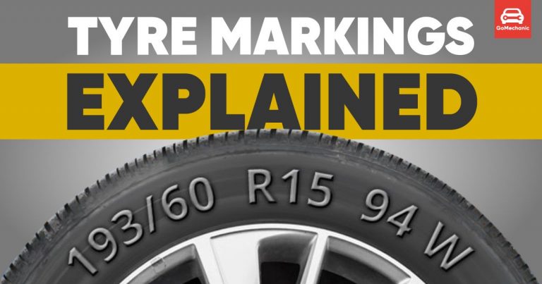 What Are Those Numbers On Car Tyres? Car Tyre Markings Explained
