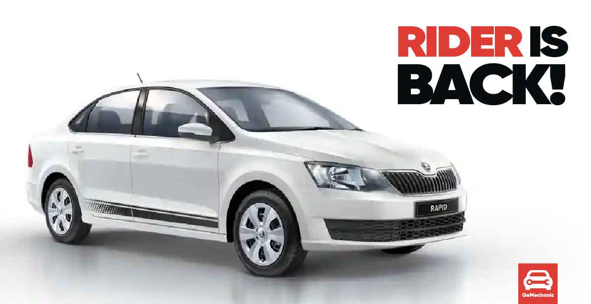 Skoda rapid deals rider plus accessories