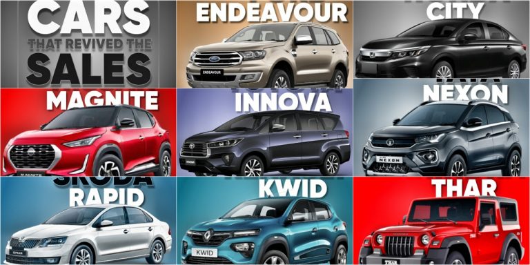 Cars That Revived The Sales For Car Manufacturers In India