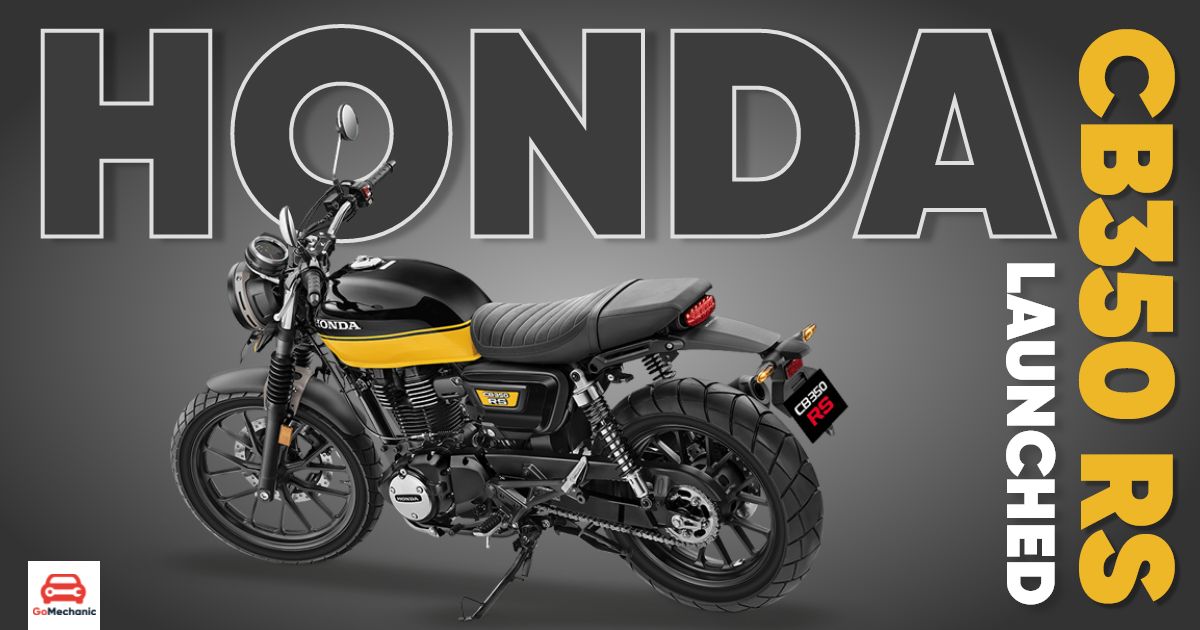 Honda cb deals 350 rs launch