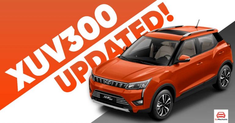 Mahindra XUV300 Gets An AMT With Some Minor Changes