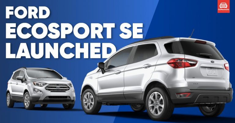 Ford EcoSport SE Launched, Priced At ₹10.49 Lakhs