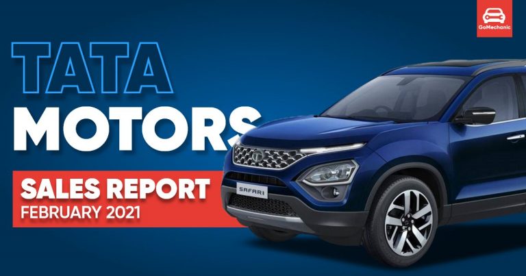 Tata Car Sales Report February 2021