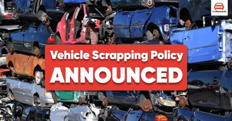 Vehicle Scrapping Policy Launched, Govt. Offers 5% Rebate On New Car Purchase