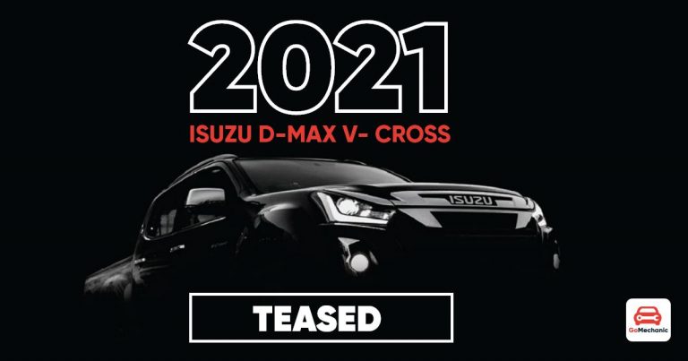 2021 Isuzu D-Max V-Cross Teased on Official Website