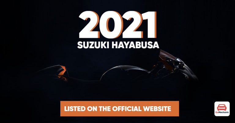 2021 Suzuki Hayabusa Listed On Official Website, Launch Soon