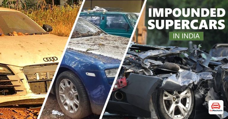 10 Painfully Impounded Exotic And Luxury Cars In India