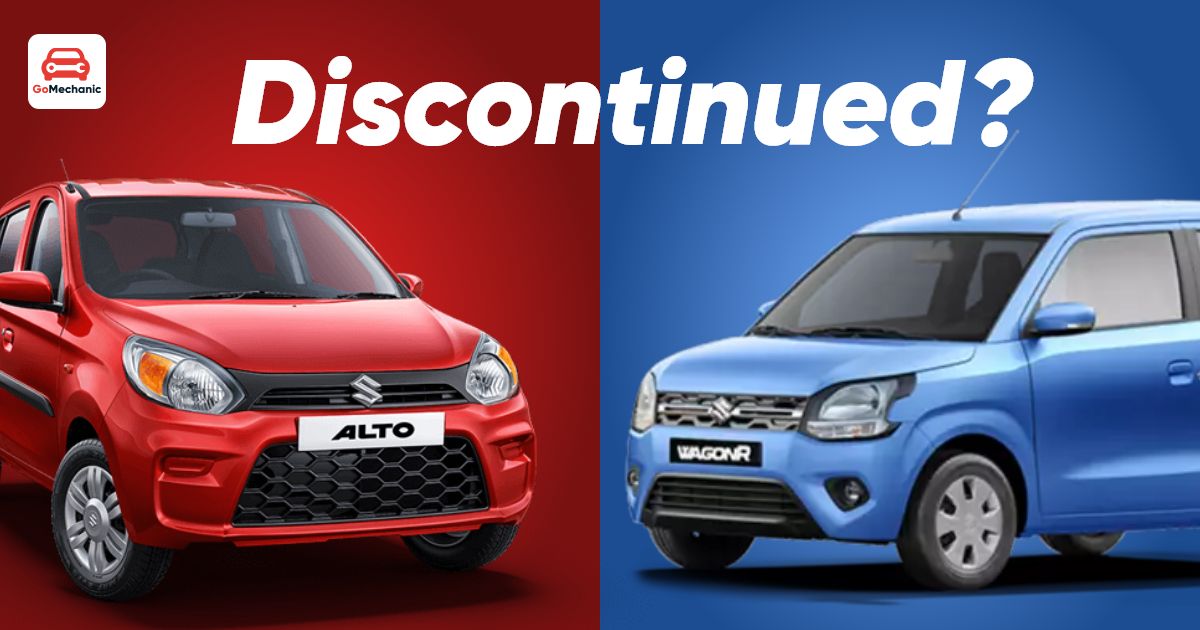 Maruti Suzuki Wagon-R, Alto, Celerio Variant Discontinued