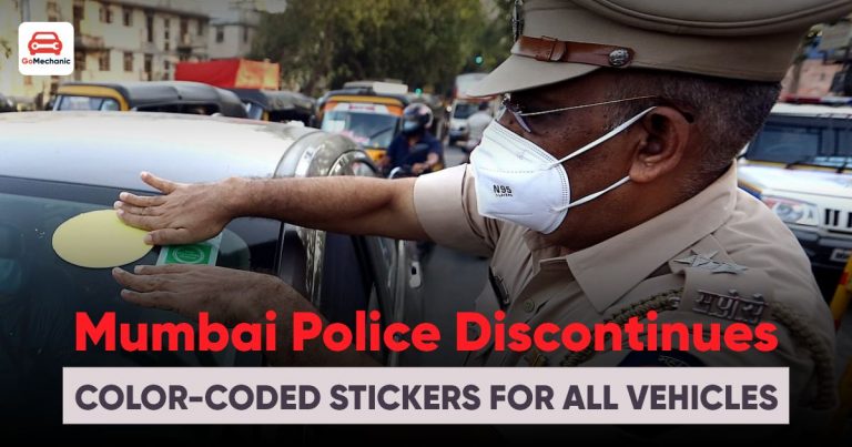 Colour-Coded Stickers Discontinued For All Vehicles In Mumbai