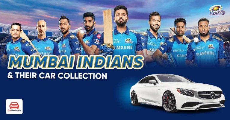 Mumbai Indians and their car collection!
