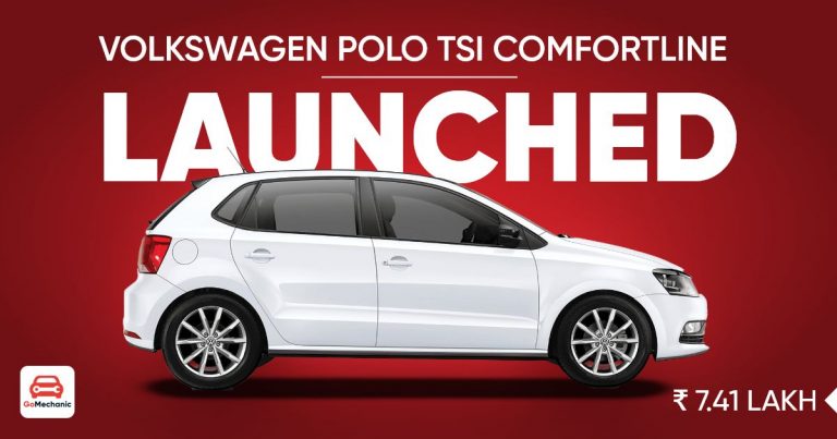 Volkswagen Polo TSI Comfortline Launched in India @ Rs 7.41 lakh