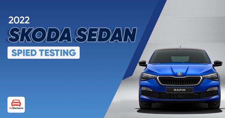 All-New Skoda Sedan Spied Testing; Could Be The New 2022 Skoda Rapid
