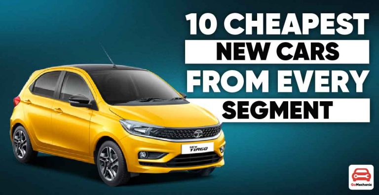 Cheapest New Cars In India From Every Segment!