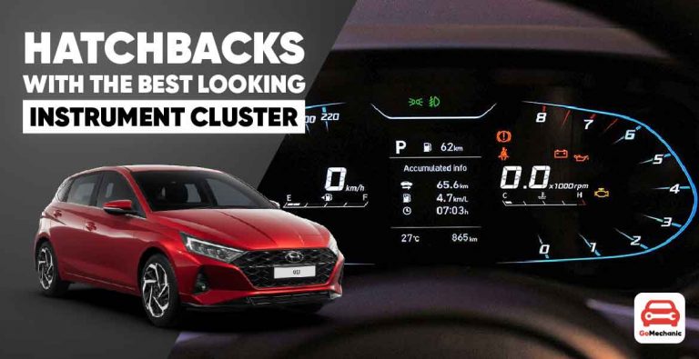7 Hatchbacks With The Best-Looking Instrument Clusters