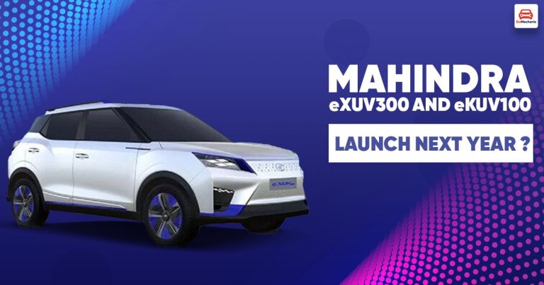 Mahindra eXUV300 and eKUV100 Launch Next Year?