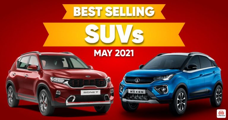 Best Selling SUVs in India | May 2021