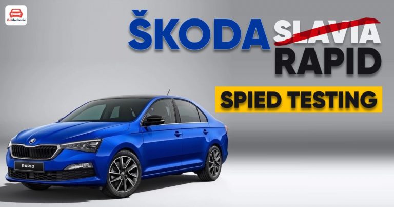 Skoda Slavia Spied Testing, Might Be The New Rapid