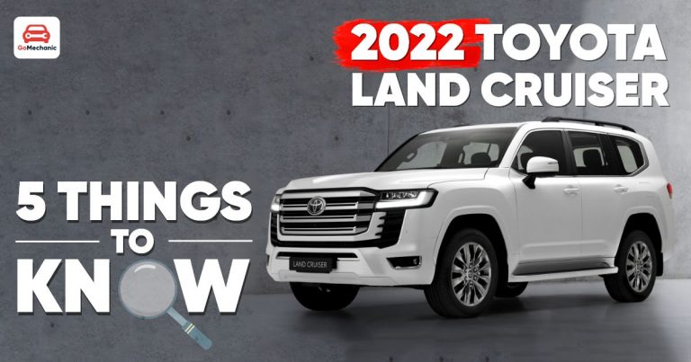 2021 Toyota Land Cruiser, Things To Know