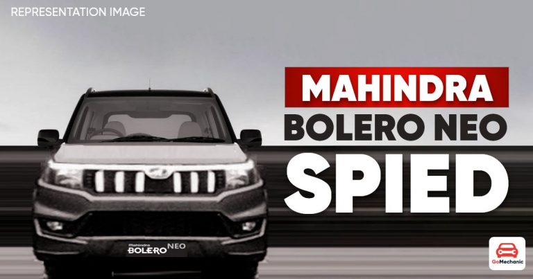 Mahindra Bolero Neo Spied During  TVC Shoot, Launch in September