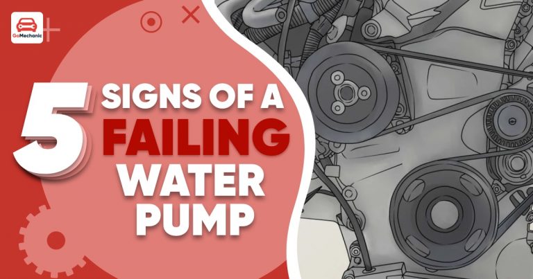 5 Signs That Your Car’s Water Pump Is Failing