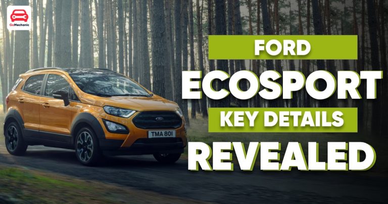2022 Ford EcoSport New Details Revealed
