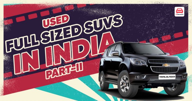 Best Used Full Size SUVs in India Under 10 Lakhs