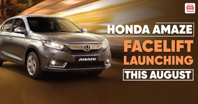 2021 Honda Amaze Facelift To launch In August
