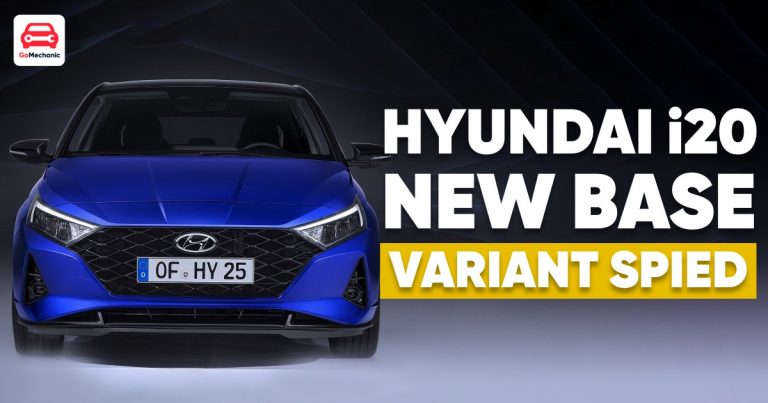 Hyundai i20 New Base Variant Spied At Dealership