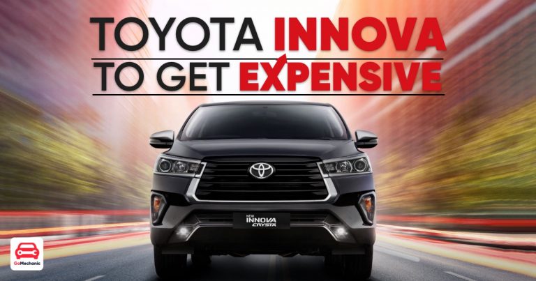 Toyota Innova Crysta Getting Expensive!