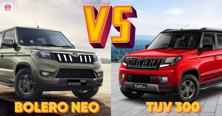 Mahindra TUV300 vs Bolero NEO | Same-Same Or Different?